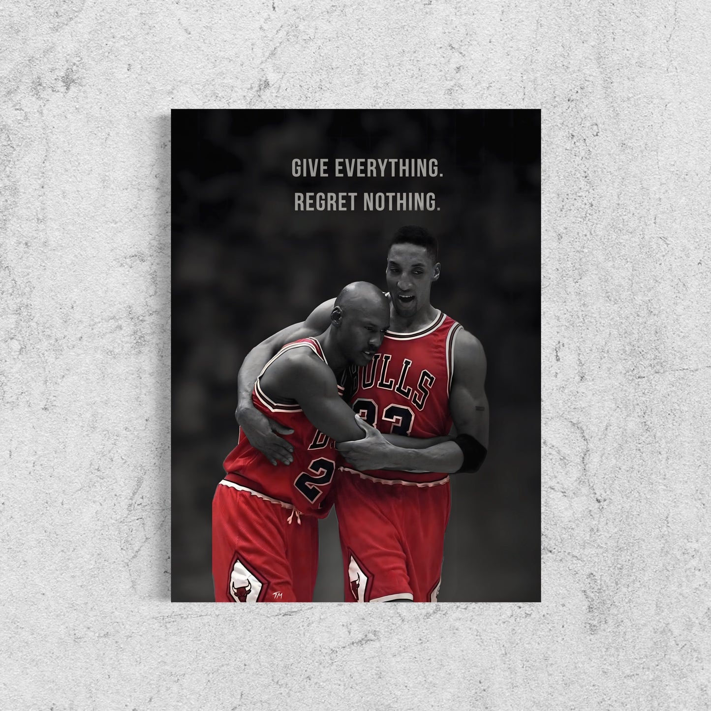Give Everything, Regret Nothing - Poster Print