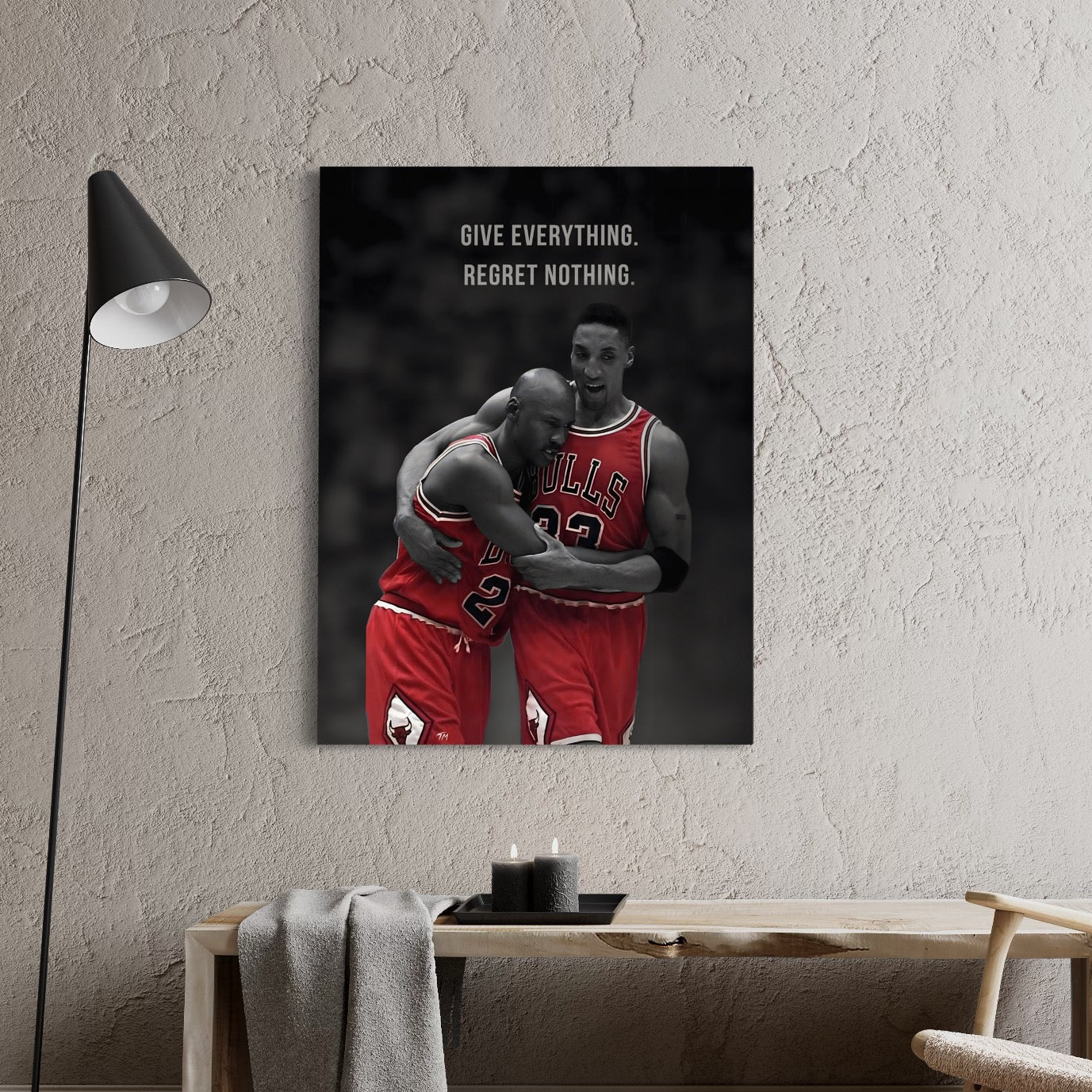 Give Everything, Regret Nothing - Canvas