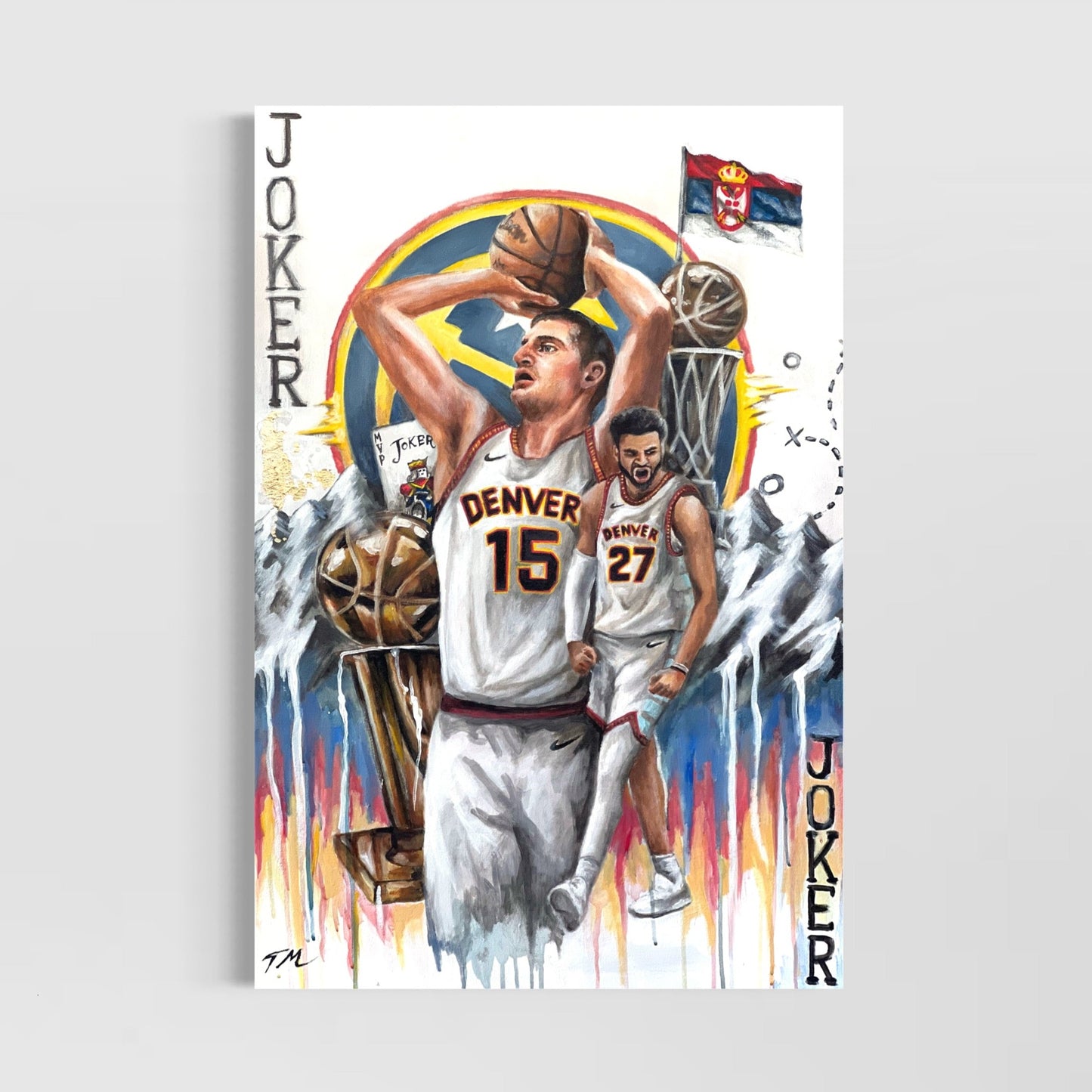 Champions (Denver Nuggets) - Poster Print