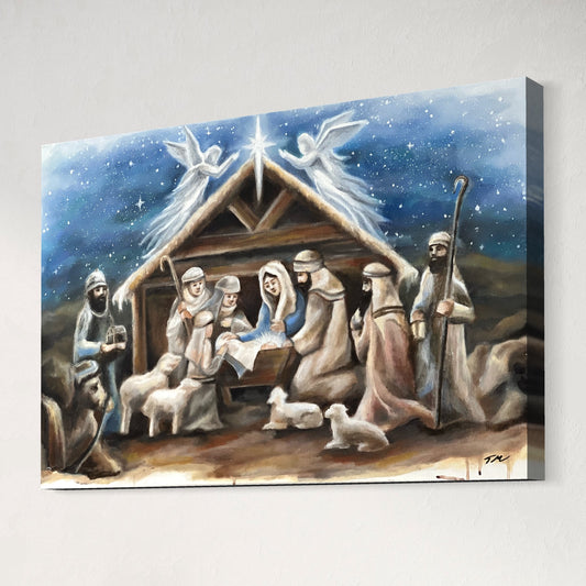 First Christmas - Canvas