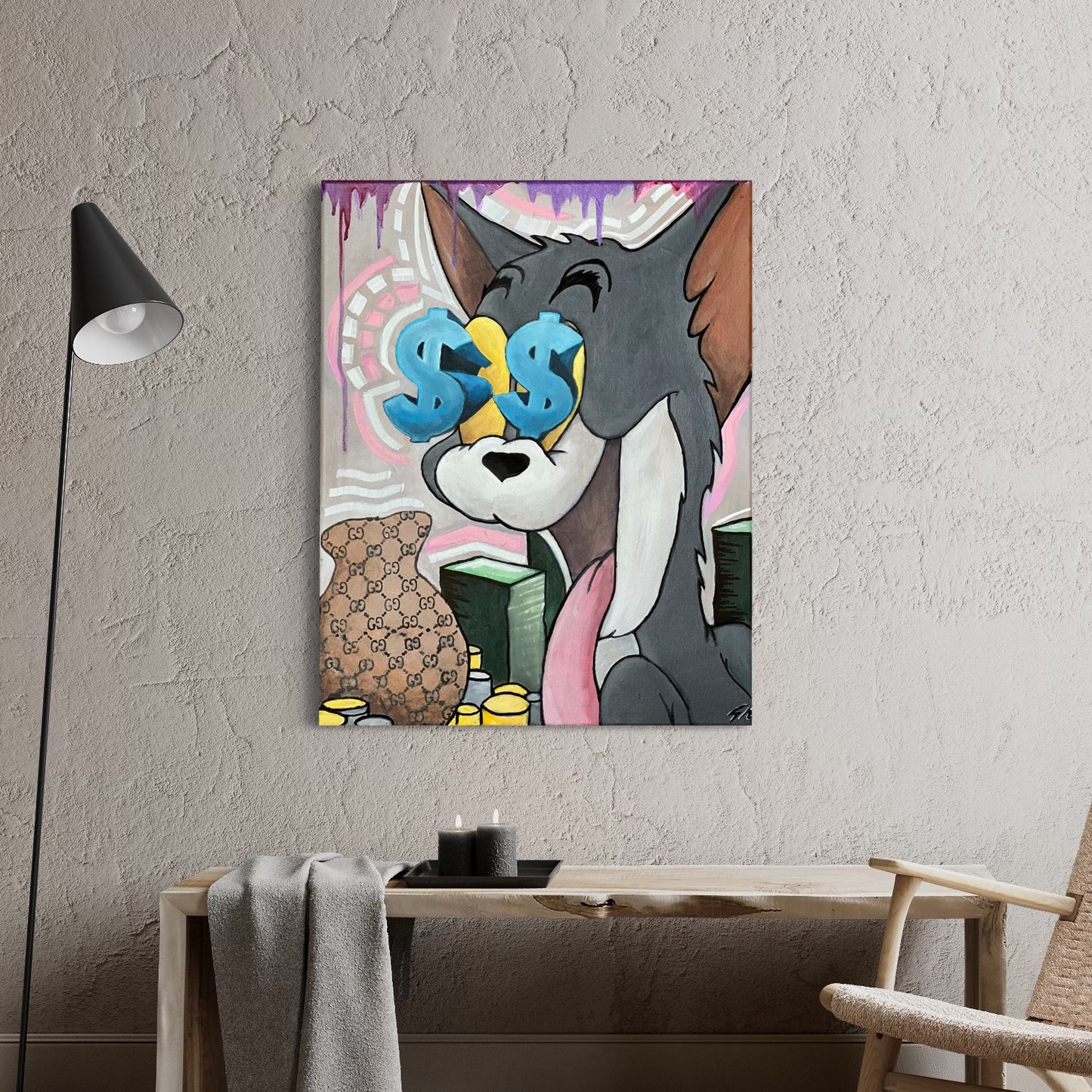 Tom Cat - Canvas