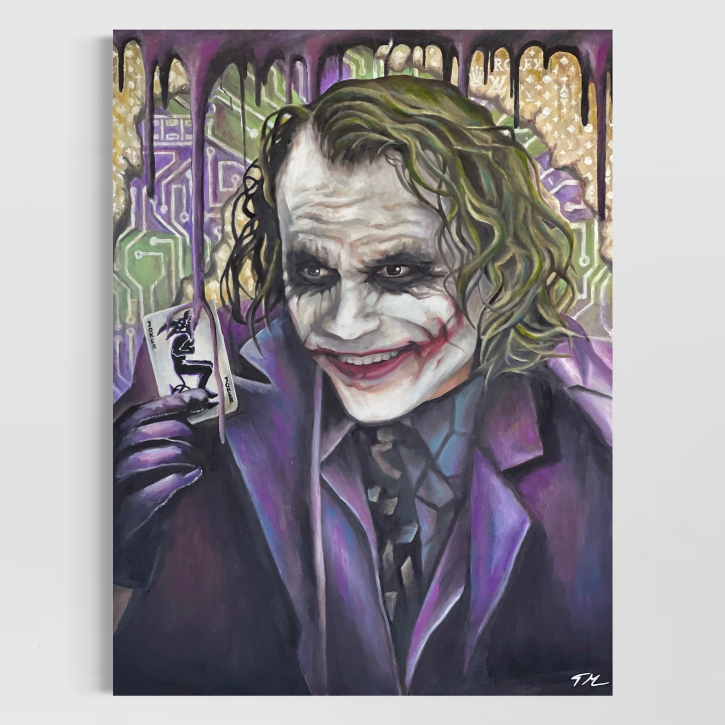 JOKER CARD Poster Print