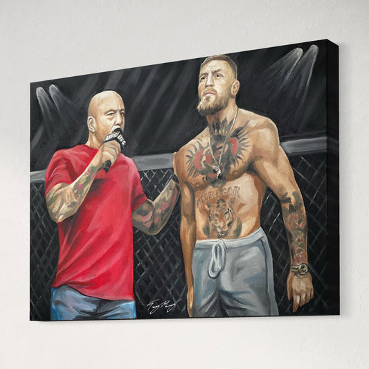 Rogan And McGregor - Canvas