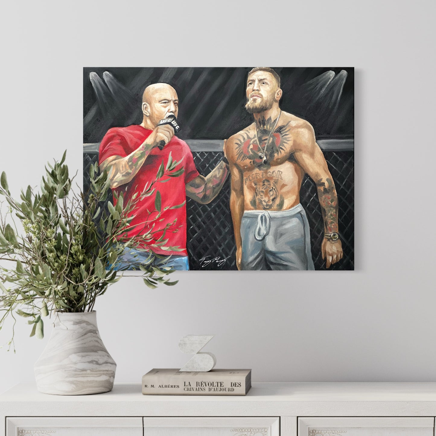 Rogan And McGregor - Canvas