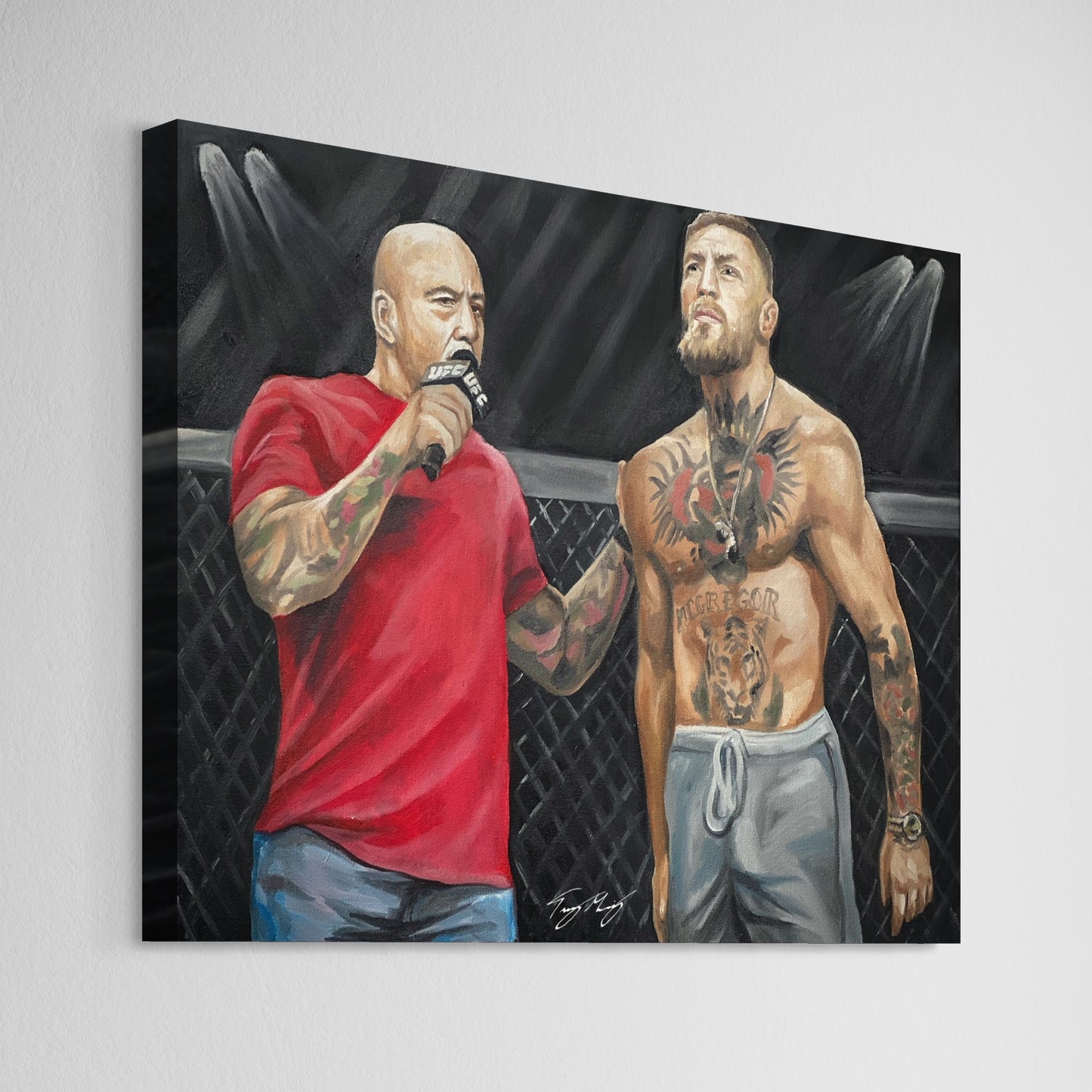 Rogan And McGregor - Canvas