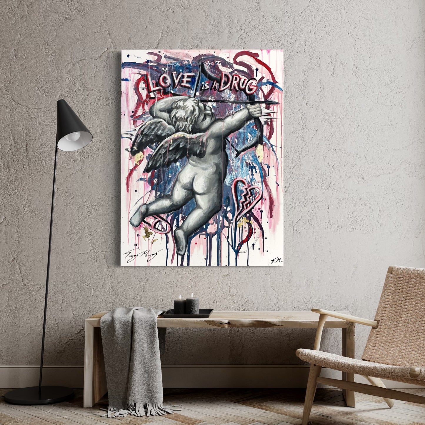 Love Is A Drug - Canvas