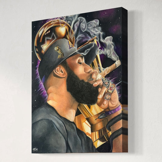 King Lebron - Canvas
