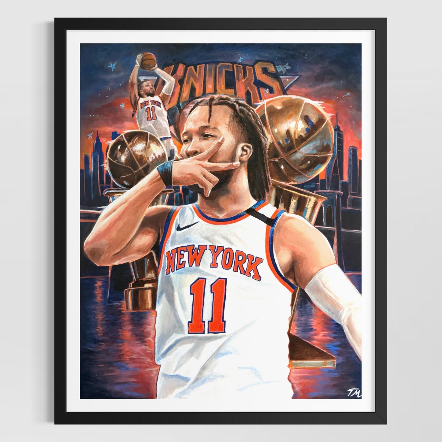 Jalen Brunson Limited Edition Poster Print