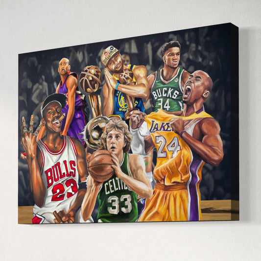 Nba All-Time Legends - Canvas