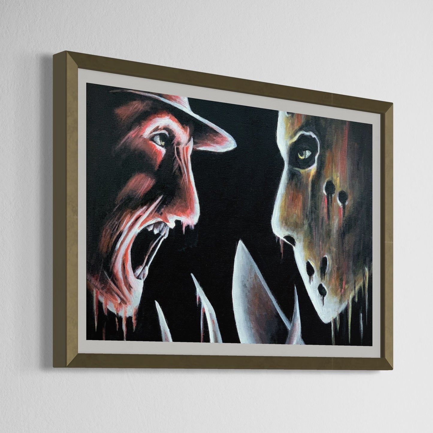 FREDDY VS JASON Poster Print