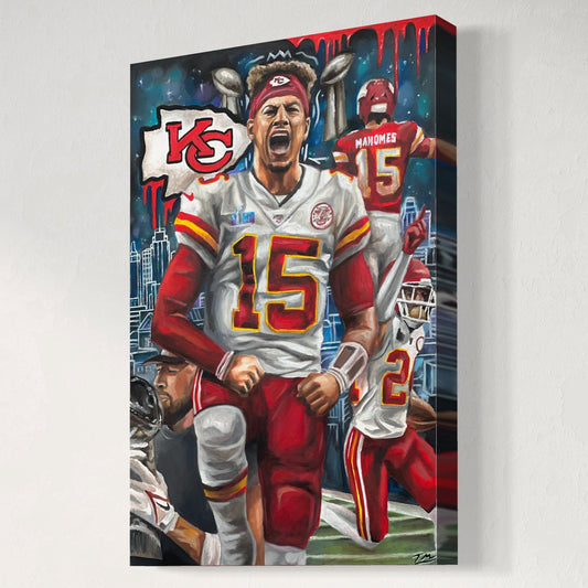 Patrick Mahomes - Canvas