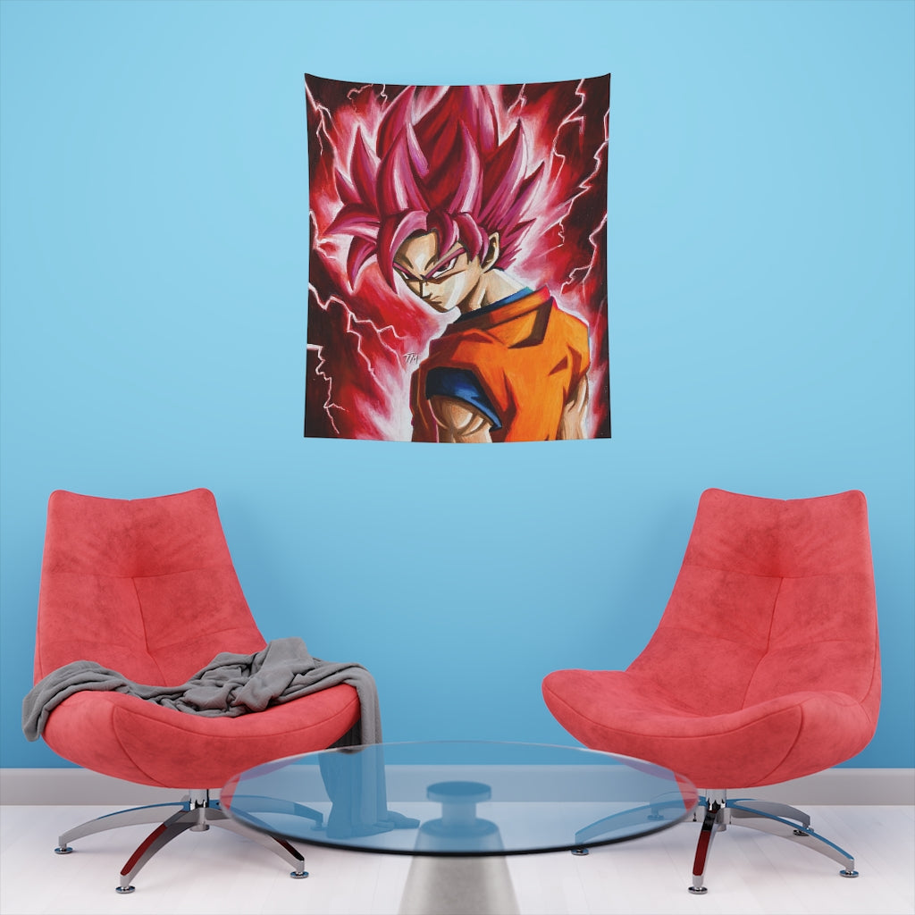 CHOSEN ONE RED - Tapestry - Tommy Manning Art