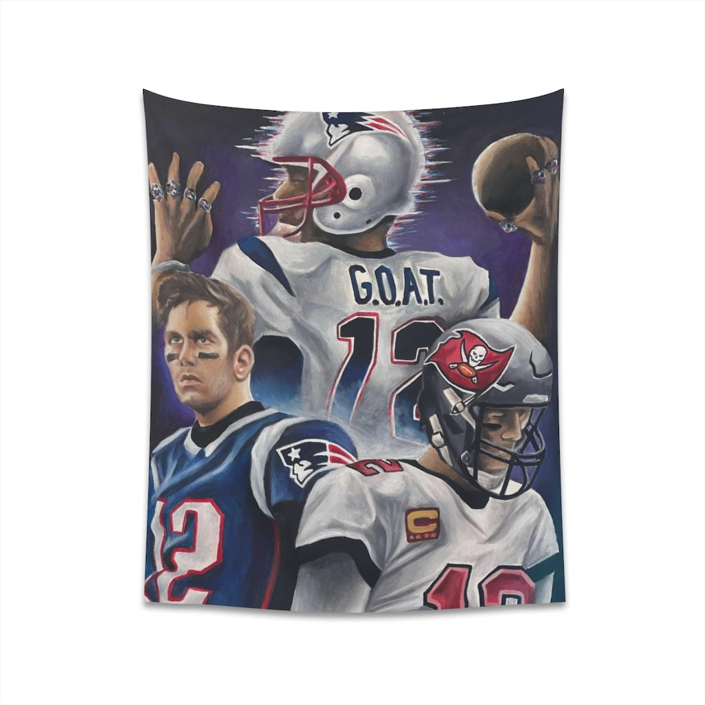 G.O.A.T - Tapestry - Tommy Manning Art