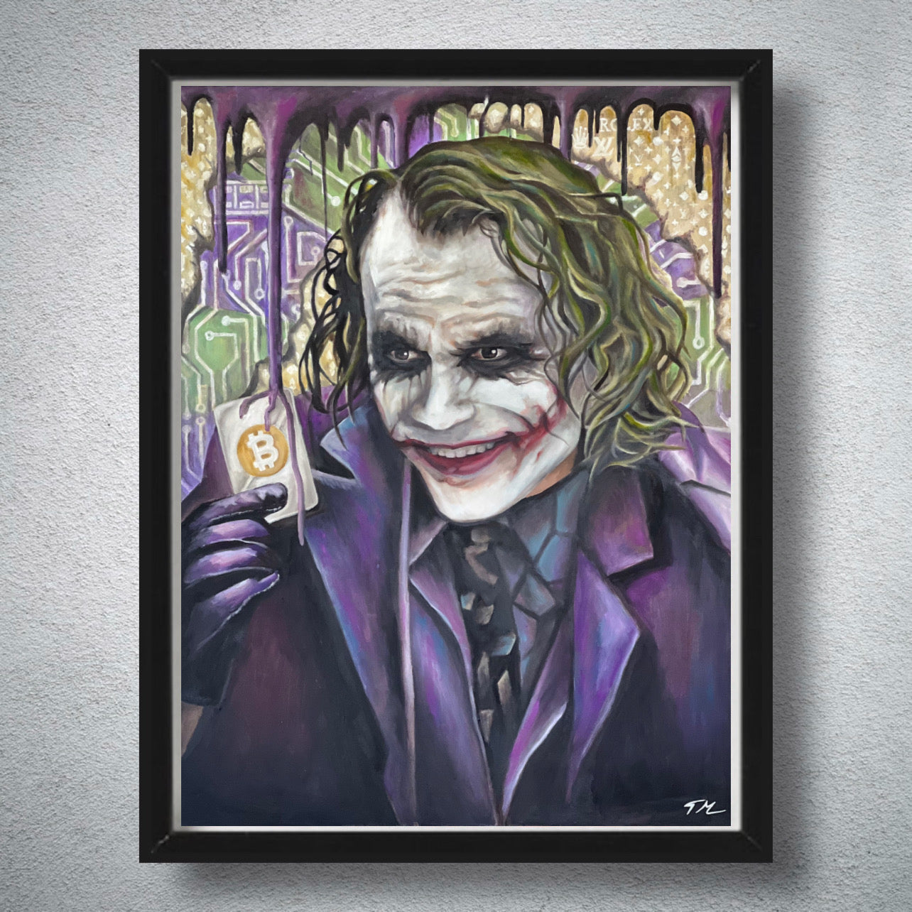 "Take The Risk" - Original Painting 48x36 - Tommy Manning Art