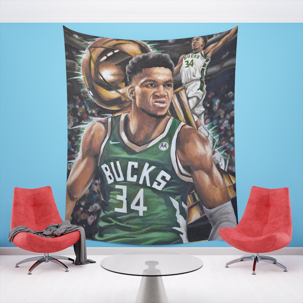 GIXNNIS - Tapestry - Tommy Manning Art