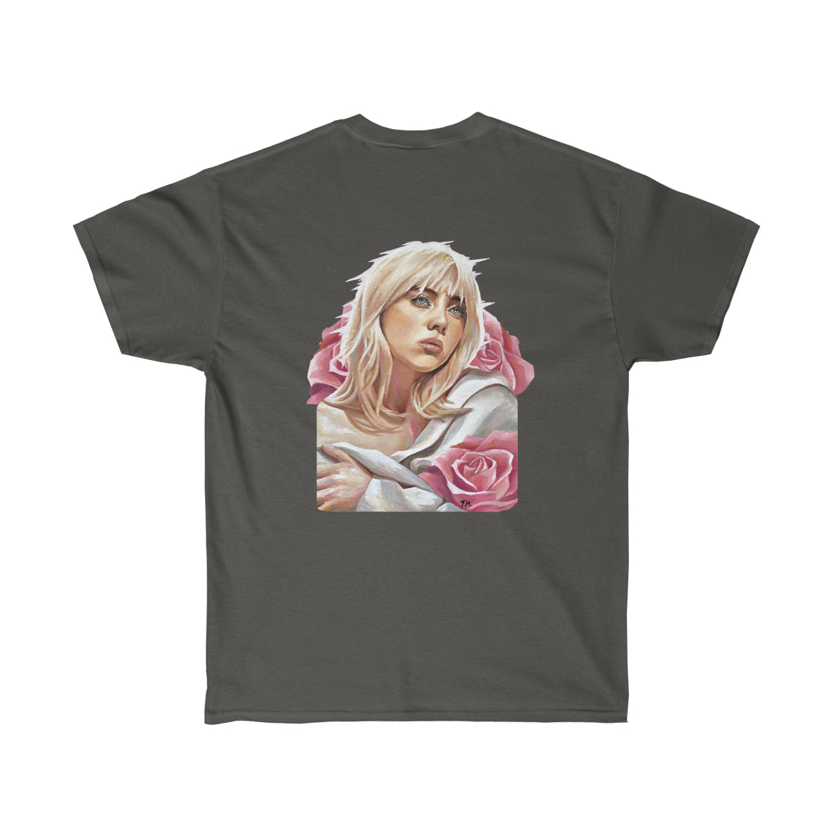 Billie Eilish - T-Shirt (Double Sided) - Tommy Manning Art
