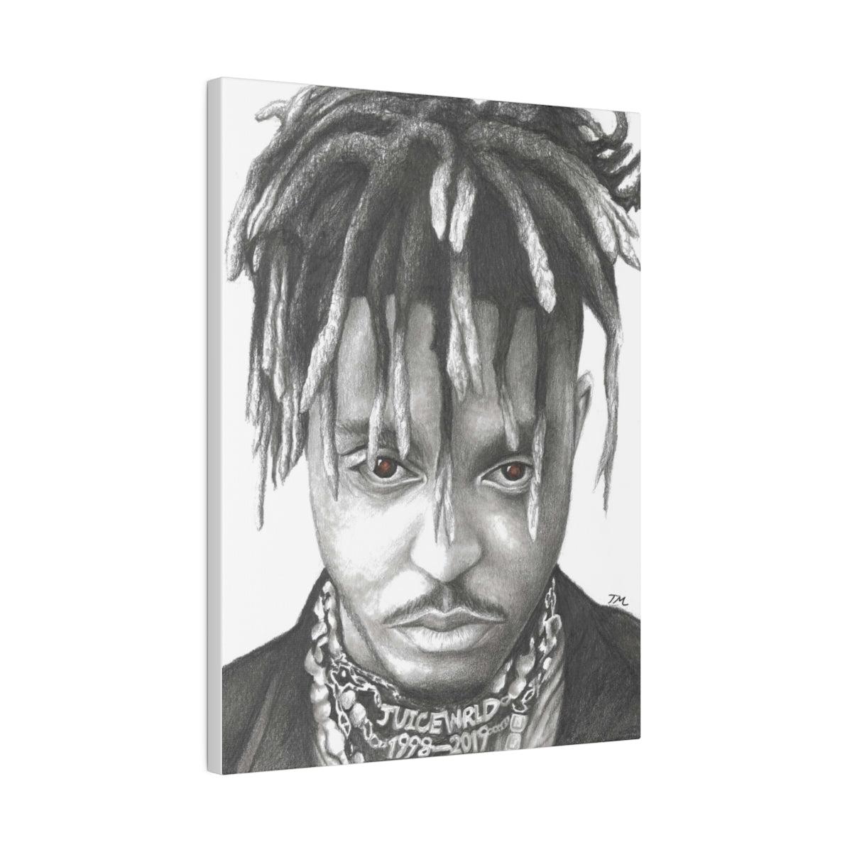 Juice Wrld Tribute - Canvas - Tommy Manning Art