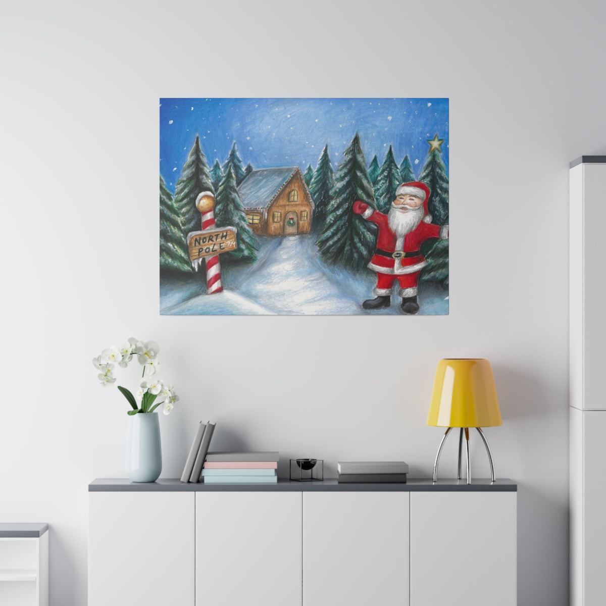 North Pole - Canvas - Tommy Manning Art