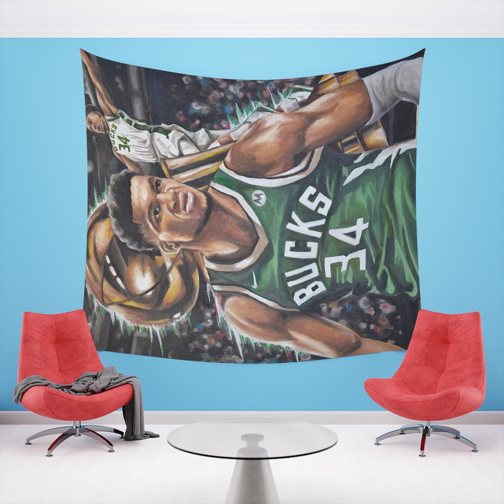 GIXNNIS - Tapestry - Tommy Manning Art