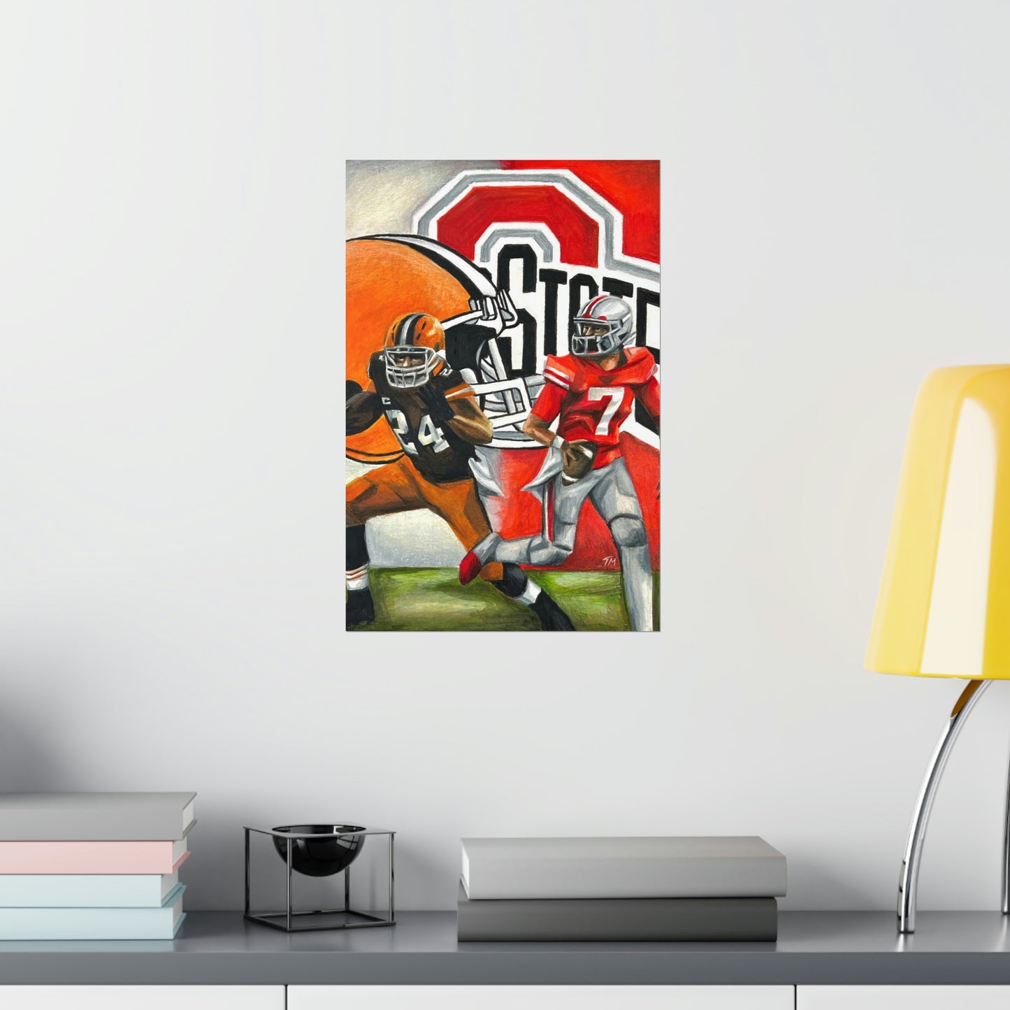 Ohio State/Browns - Print - Tommy Manning Art