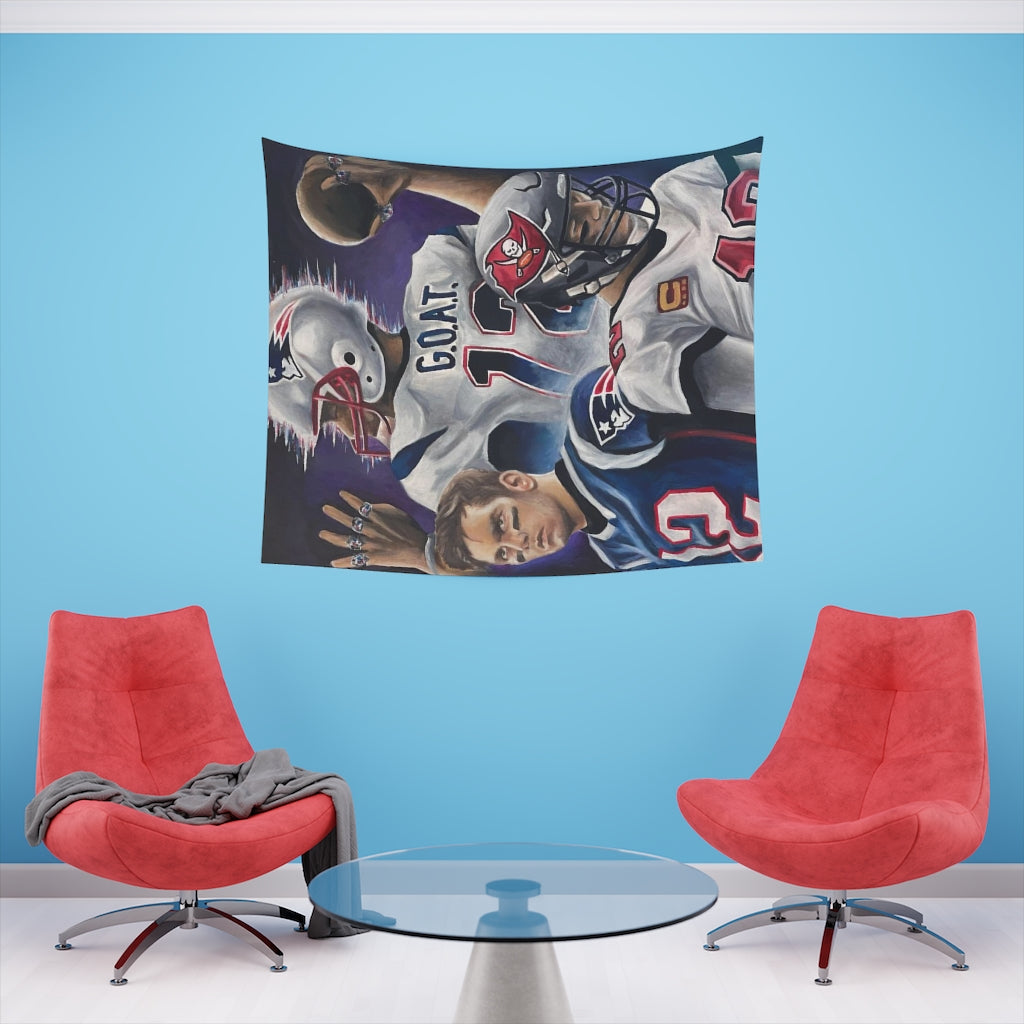 G.O.A.T - Tapestry - Tommy Manning Art