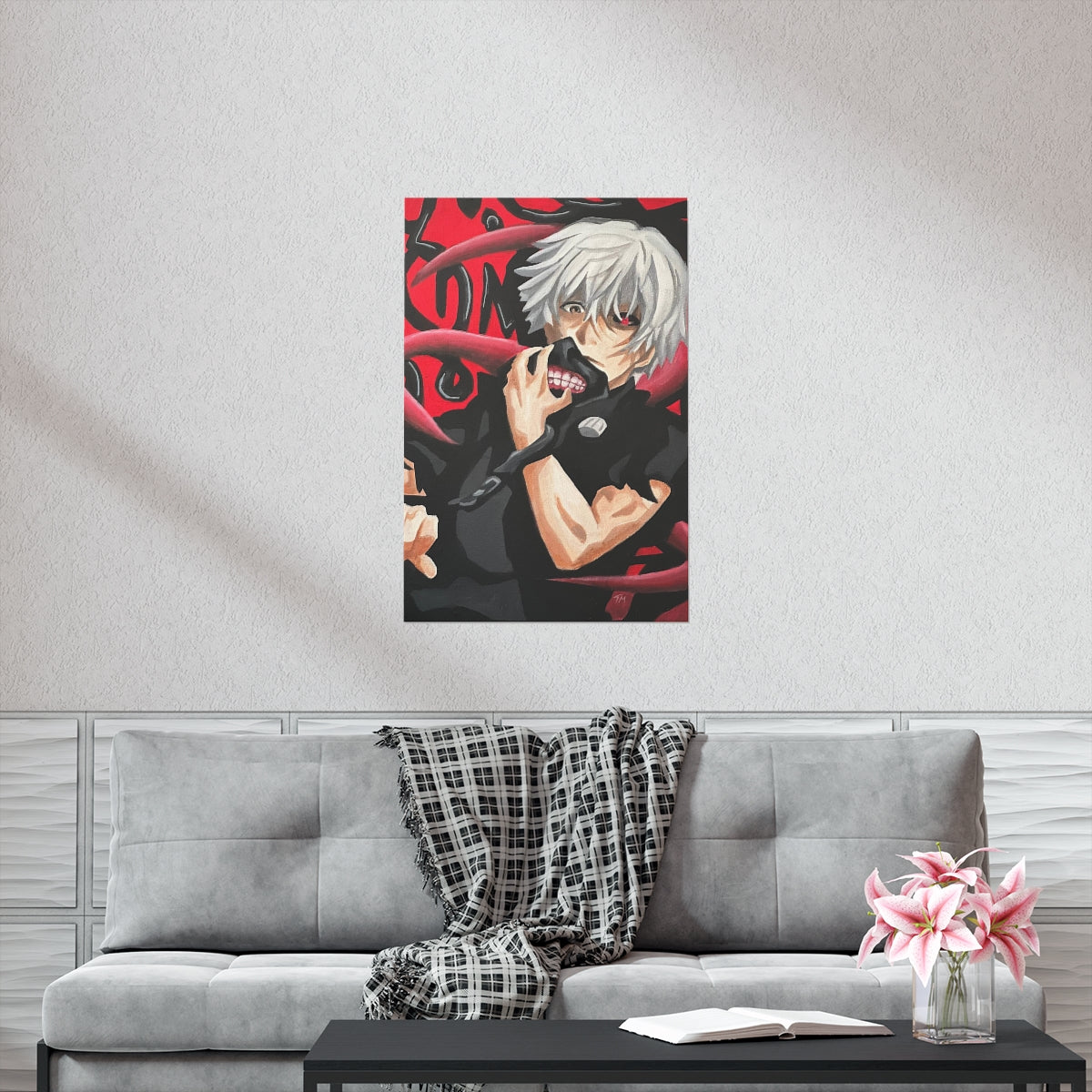Ken Kaneki - Fine Art Print - Tommy Manning Art