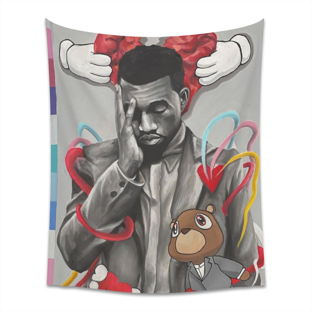 Heartless - Tapestry - Tommy Manning Art