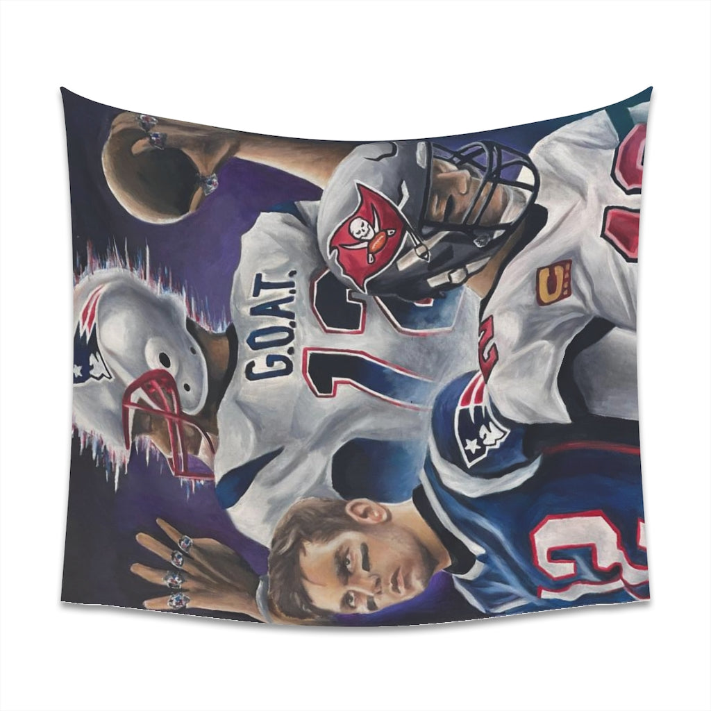 G.O.A.T - Tapestry - Tommy Manning Art