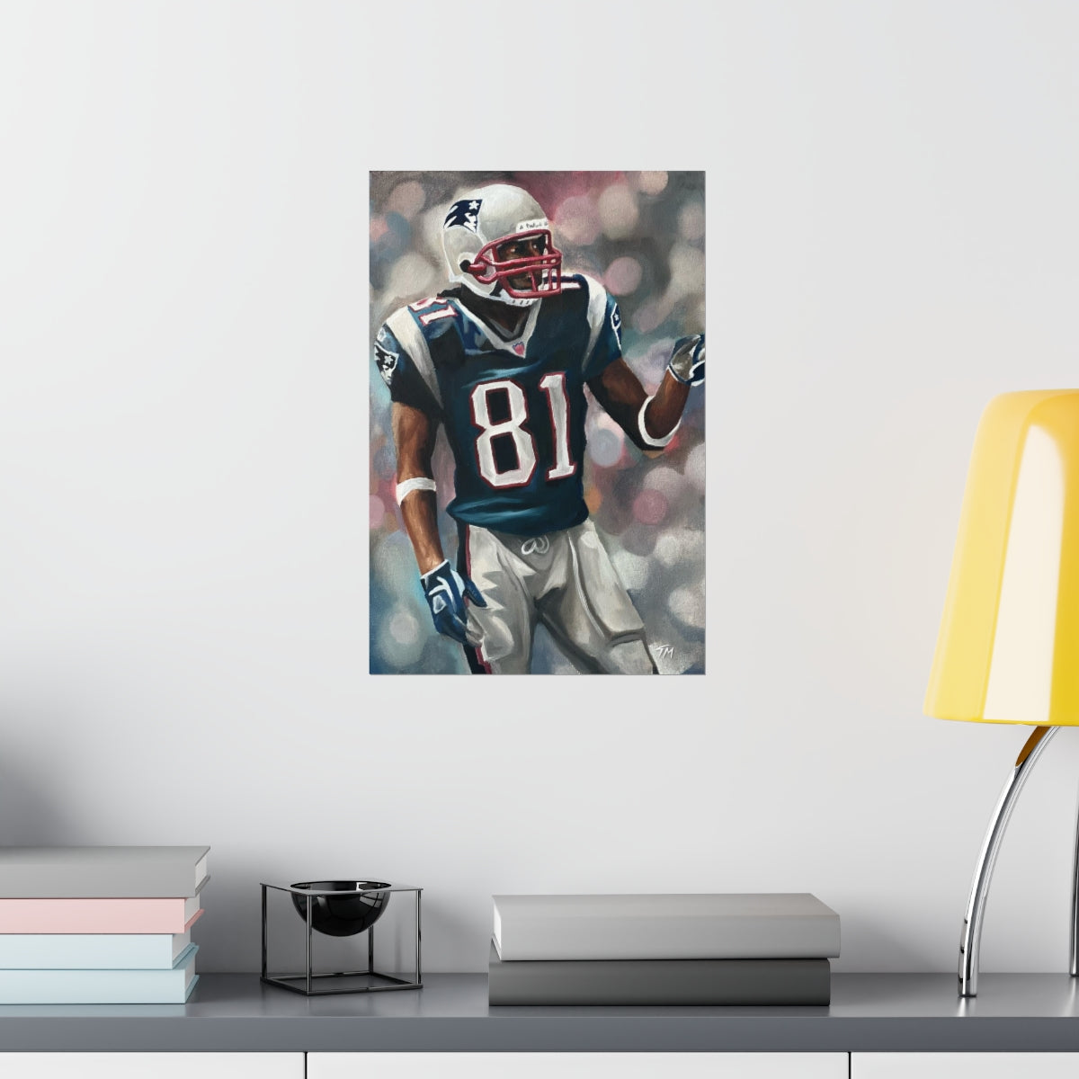 Randy Moss - Fine Art Print - Tommy Manning Art