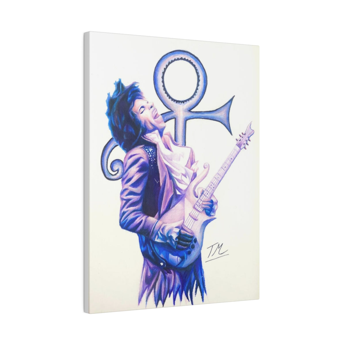 Prince - Canvas - Tommy Manning Art