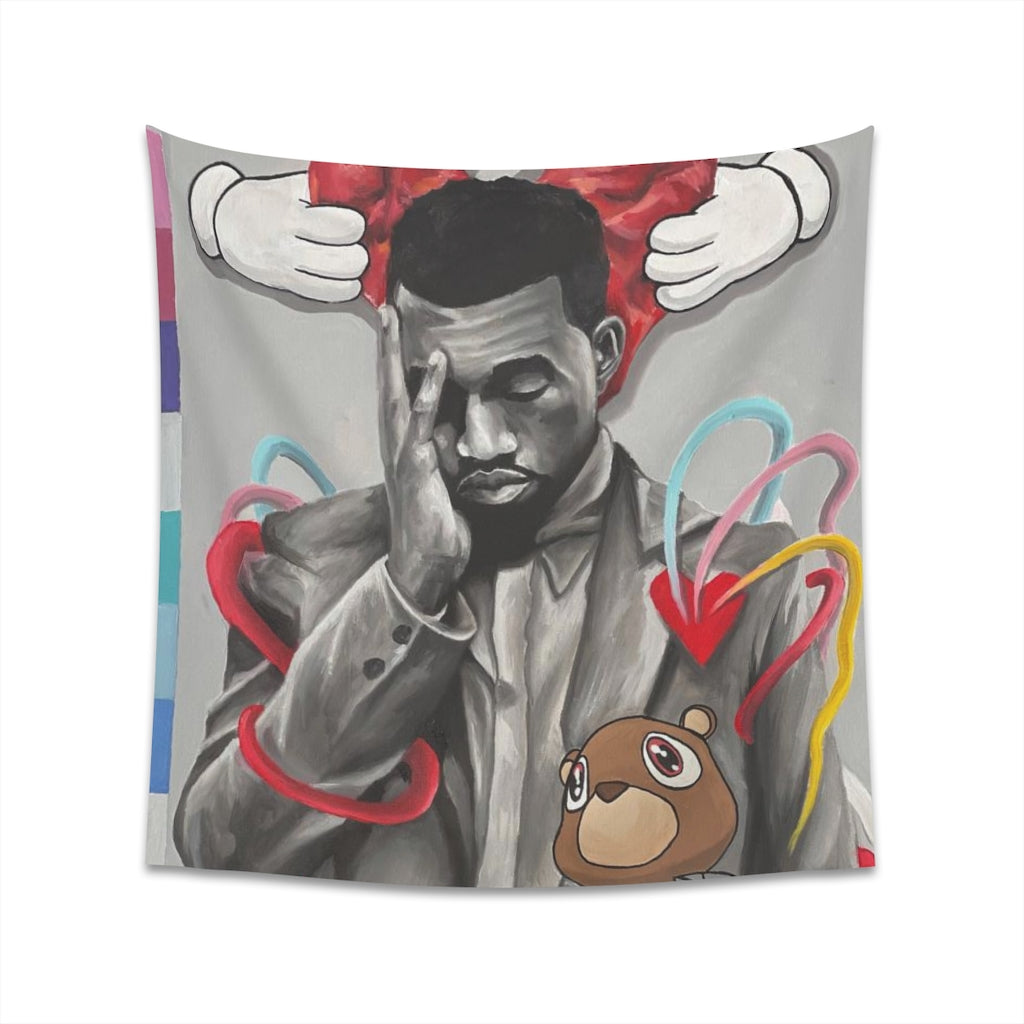 Heartless - Tapestry - Tommy Manning Art