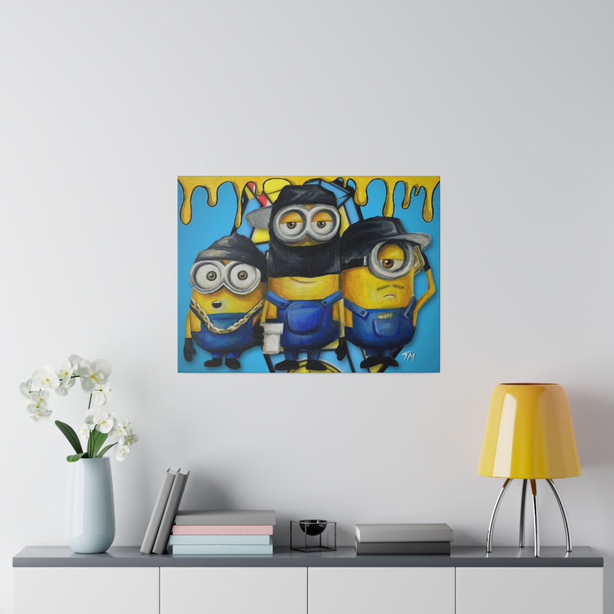 RICH MINION - Canvas - Tommy Manning Art