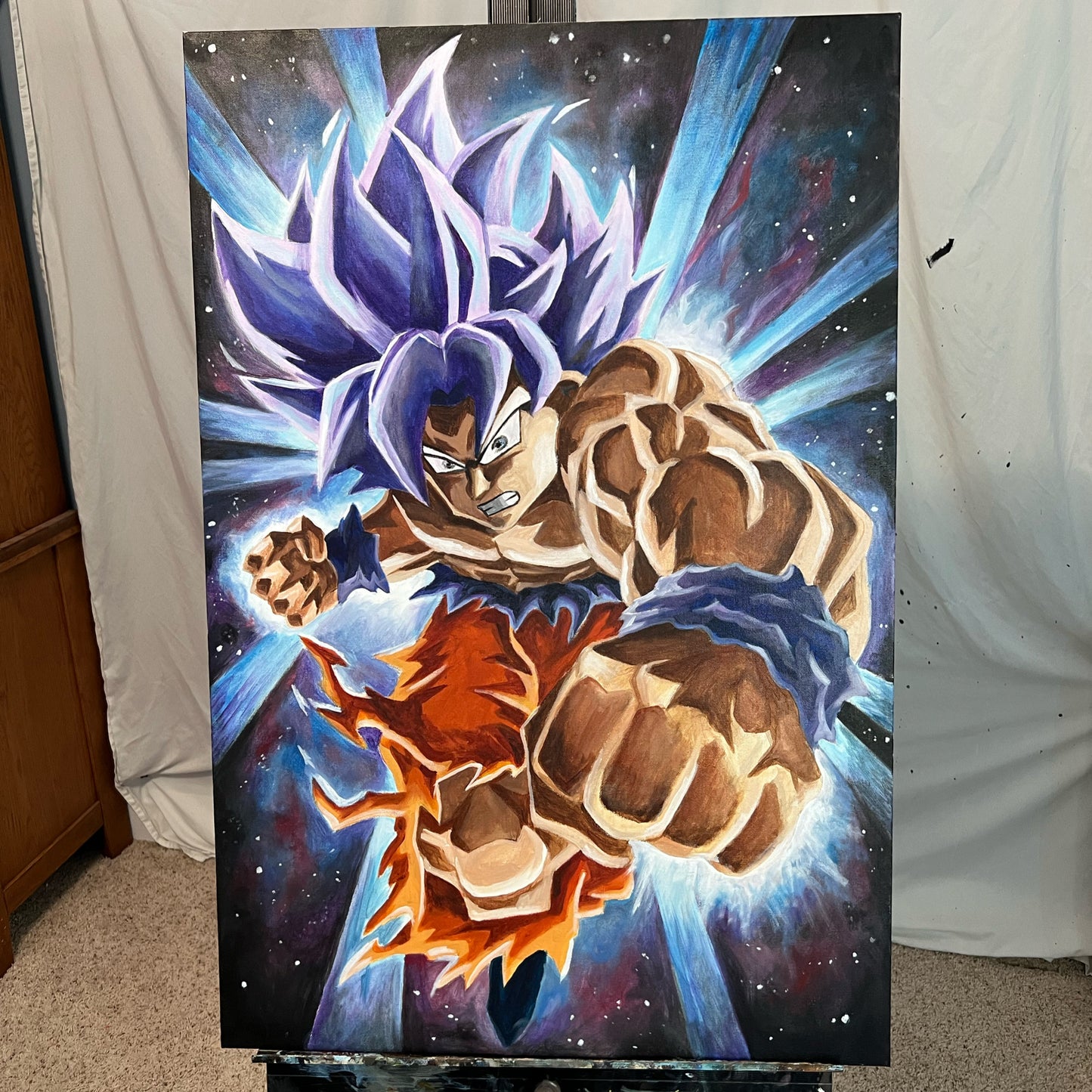 Ultra Instinct - Original Painting - 36x24 - Tommy Manning Art