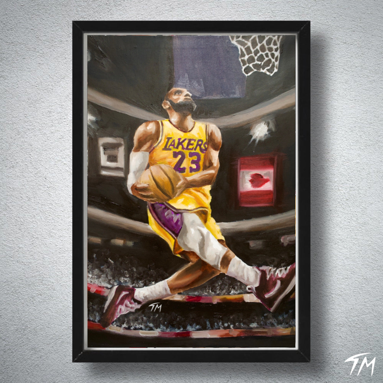 BRON DUNK - Fine Art Print - Tommy Manning Art