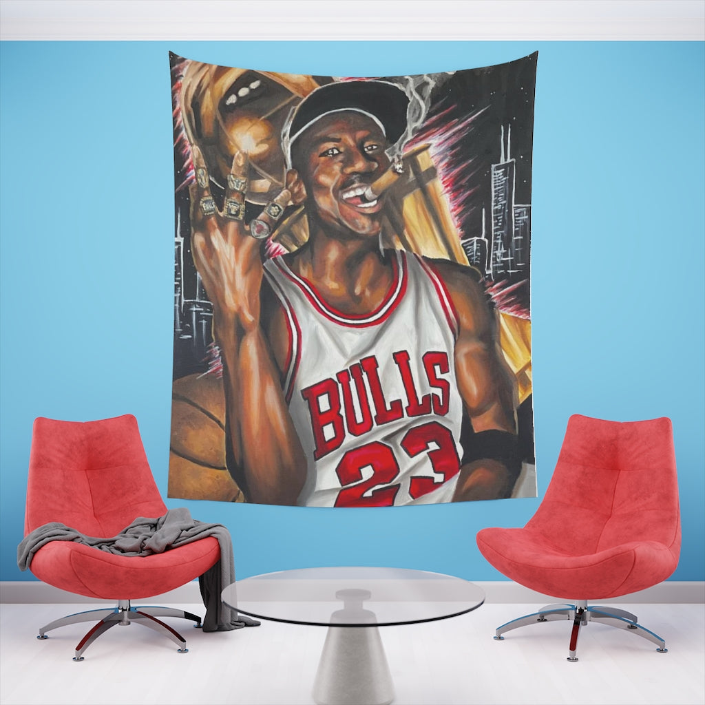 G.O.A.T - Tapestry - Tommy Manning Art