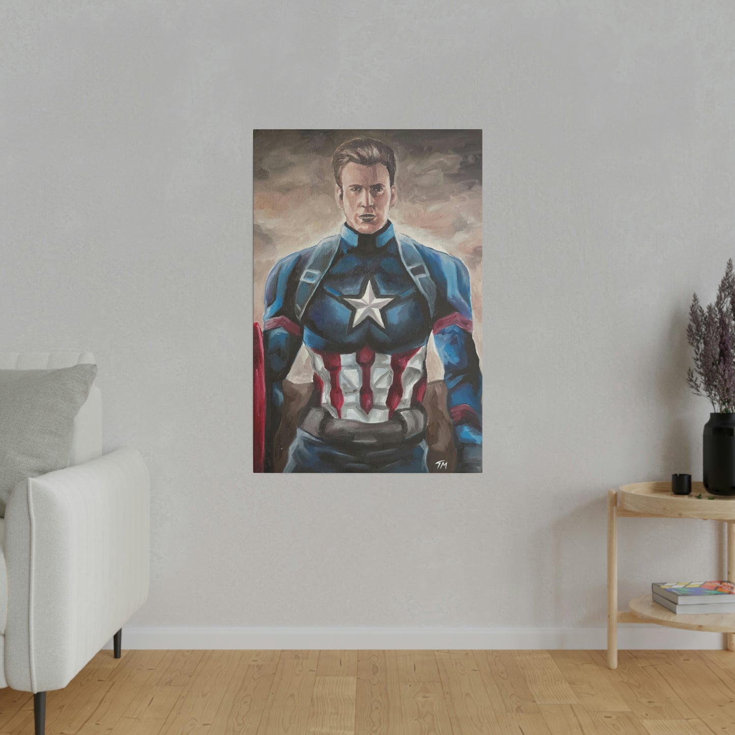 America - Canvas - Tommy Manning Art