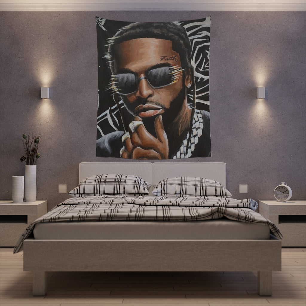 PXP SMOKE - Tapestry - Tommy Manning Art