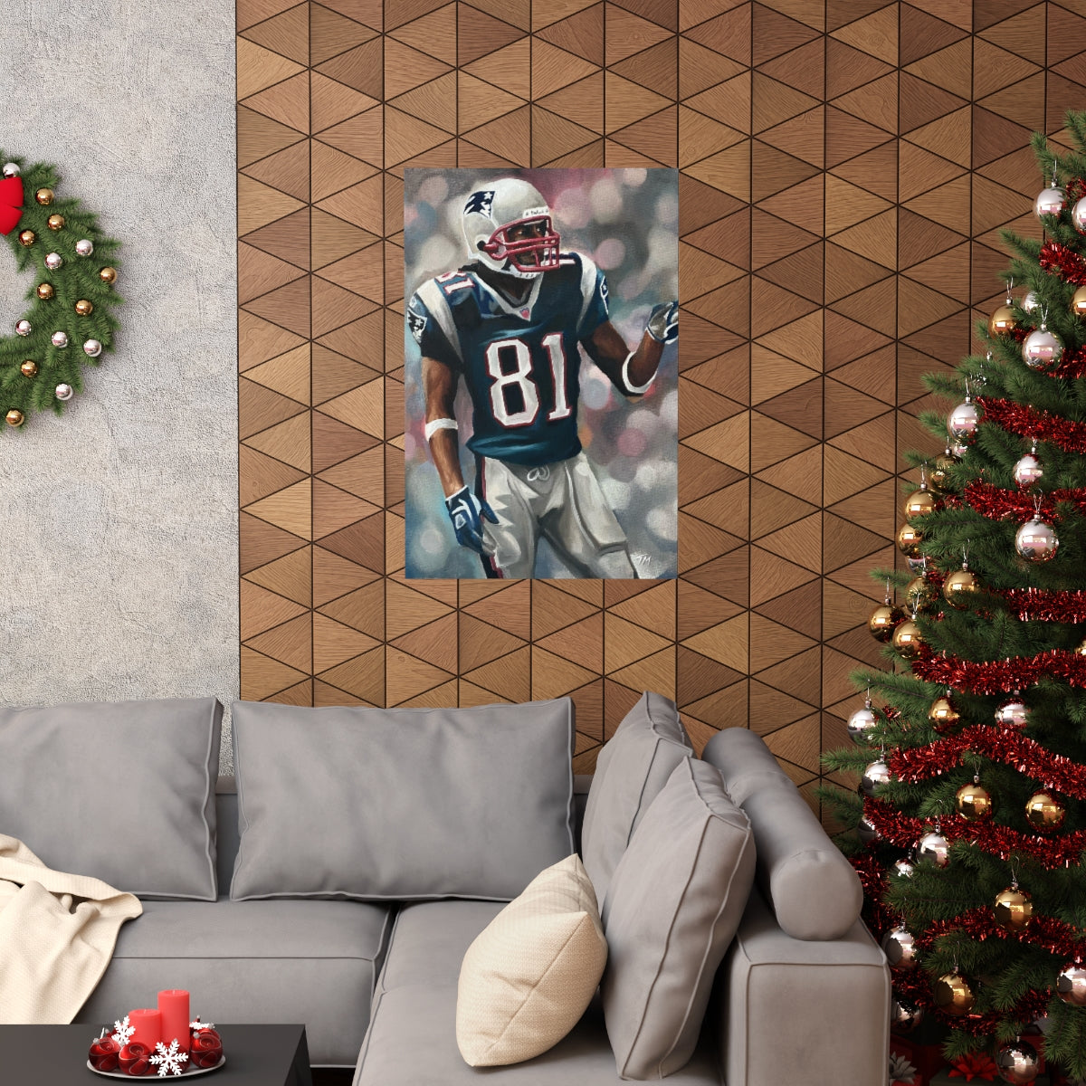 Randy Moss - Fine Art Print - Tommy Manning Art