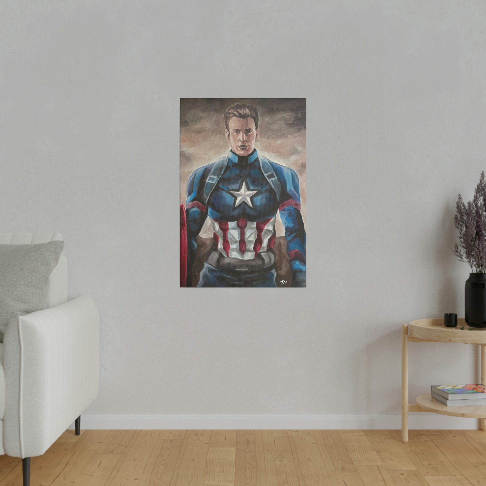 America - Canvas - Tommy Manning Art