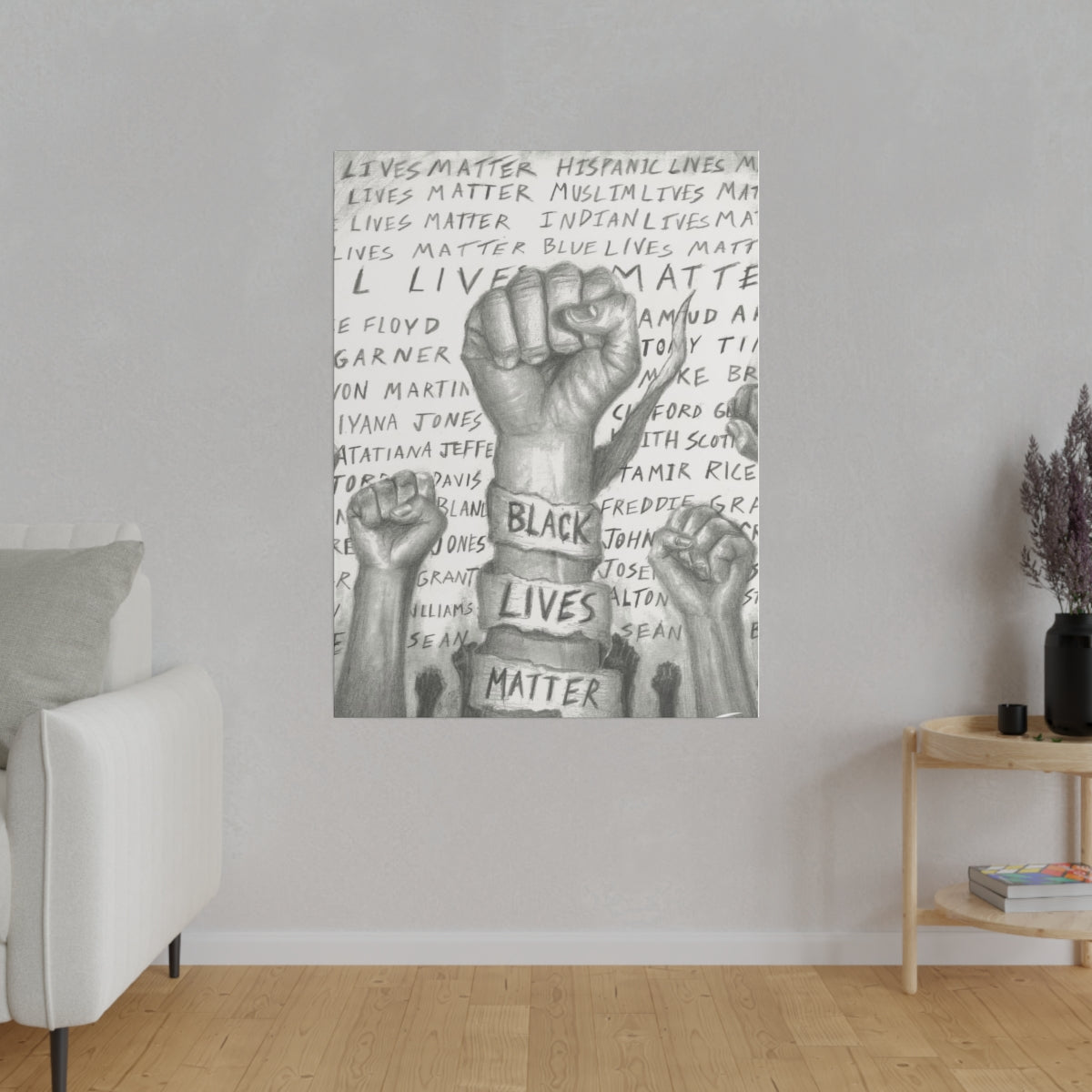 BLM - Canvas - Tommy Manning Art