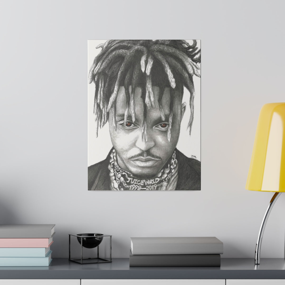 Juice Wrld Tribute - Canvas - Tommy Manning Art