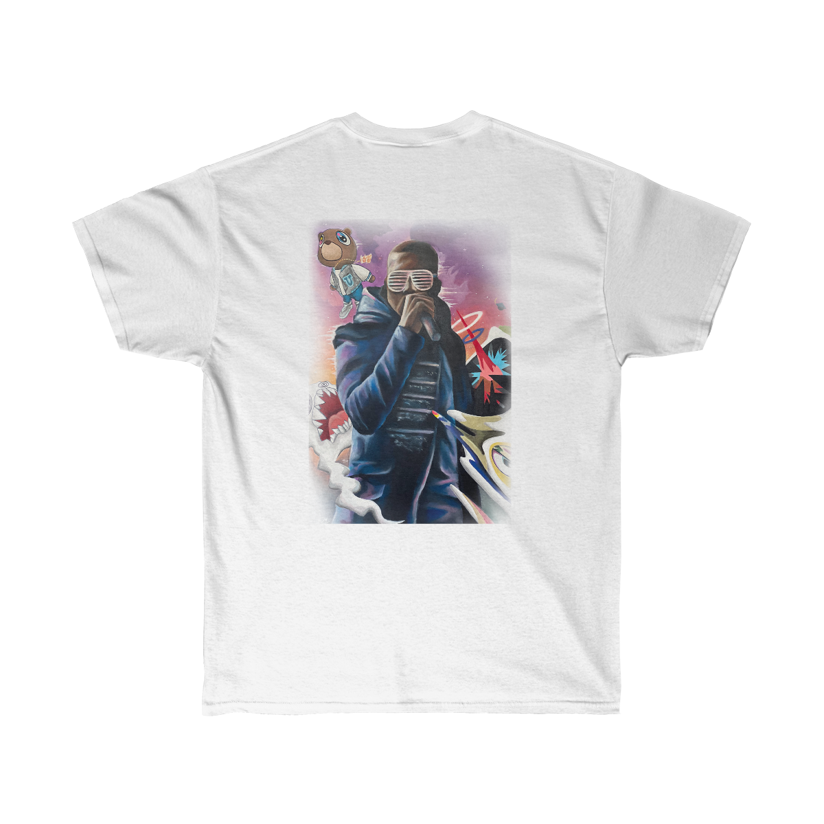 Kanye Graduation (Double-Sided) - T-Shirt - Tommy Manning Art