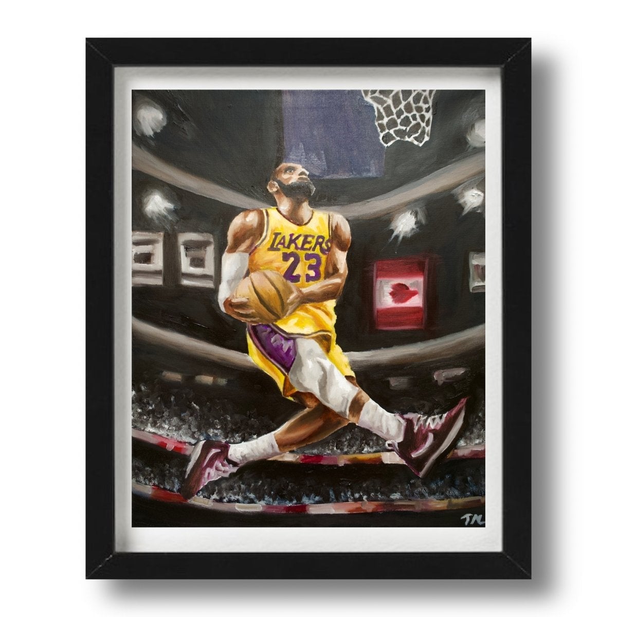 2 G.O.A.T.S - 1 of 1 Original Bundle - 20x16 Oil Paintings - Tommy Manning Art