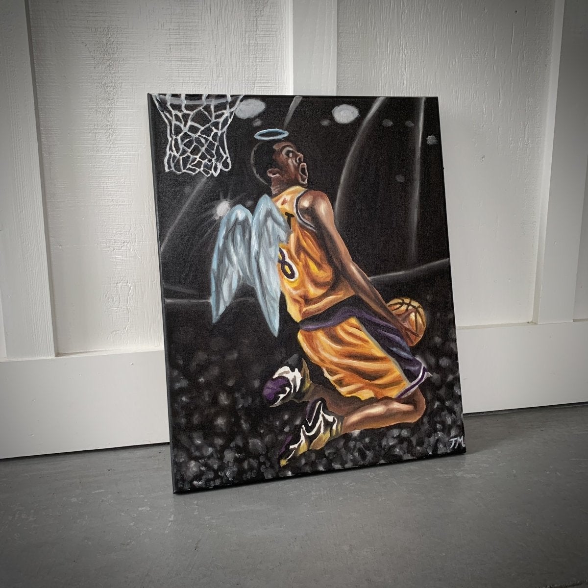 2 G.O.A.T.S - 1 of 1 Original Bundle - 20x16 Oil Paintings - Tommy Manning Art