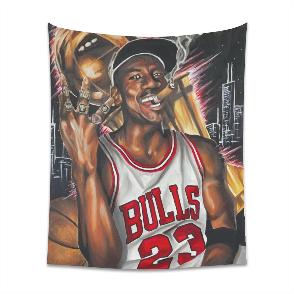 G.O.A.T - Tapestry - Tommy Manning Art