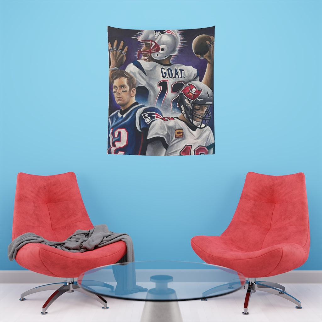 G.O.A.T - Tapestry - Tommy Manning Art