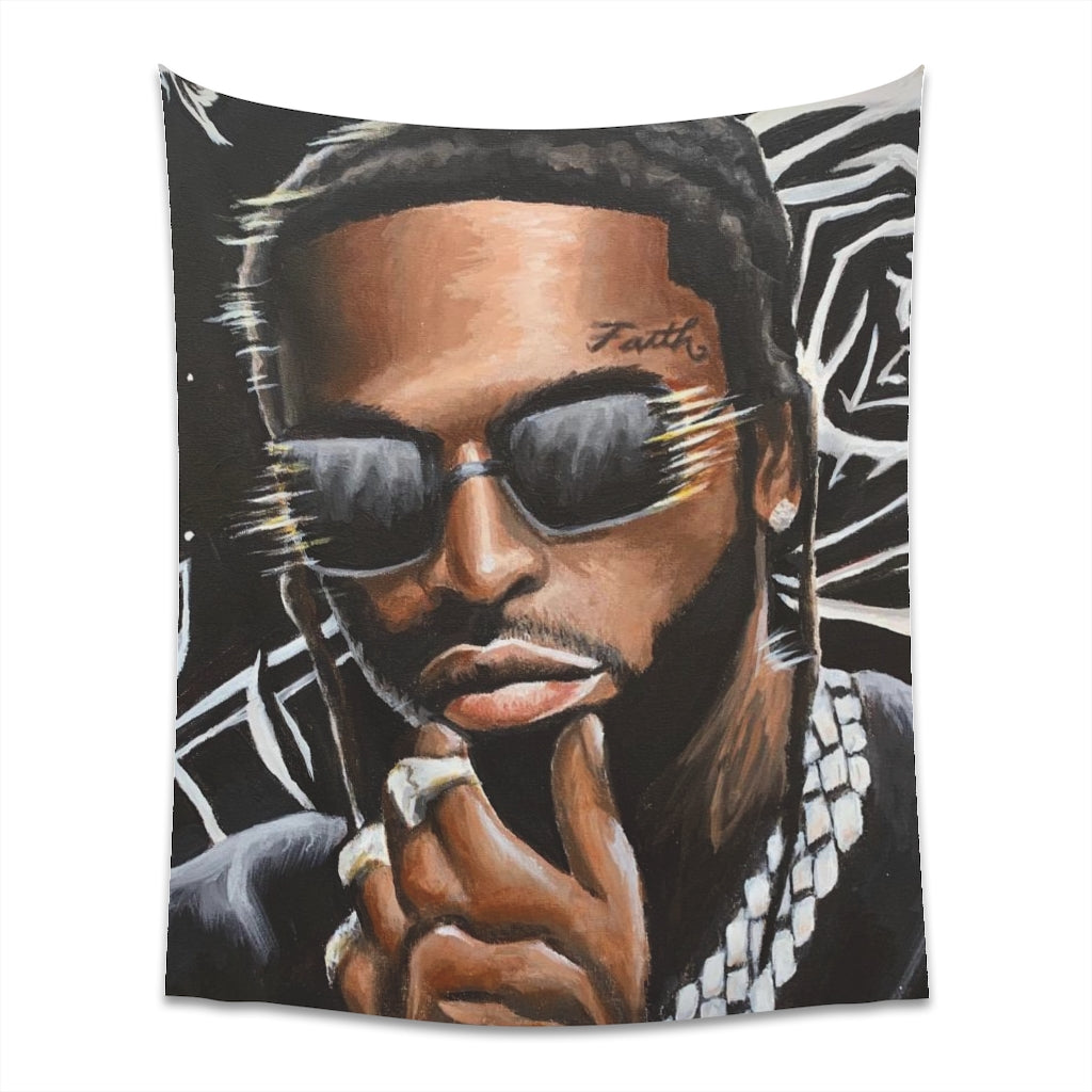 PXP SMOKE - Tapestry - Tommy Manning Art