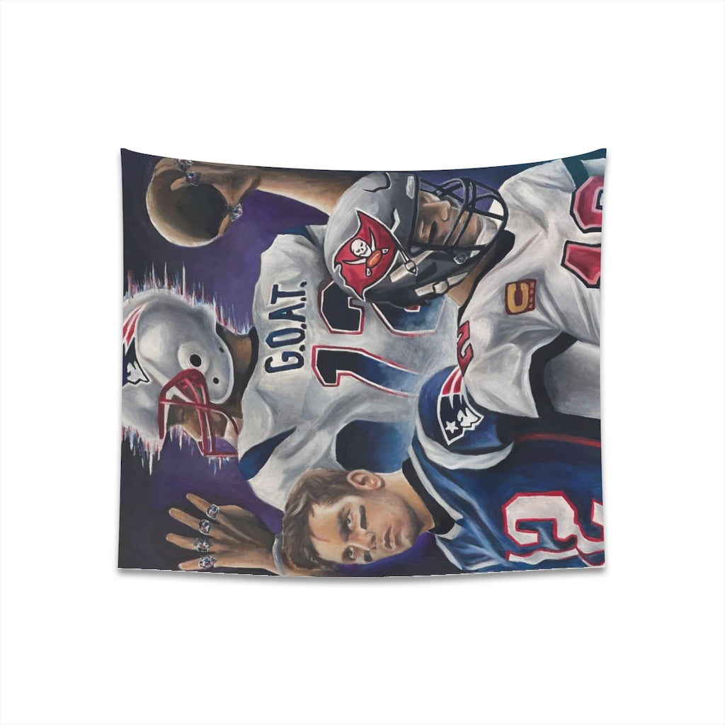 G.O.A.T - Tapestry - Tommy Manning Art