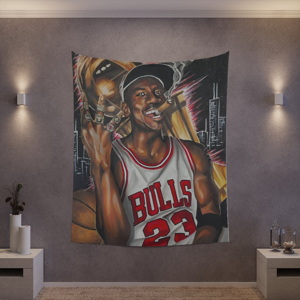 G.O.A.T - Tapestry - Tommy Manning Art