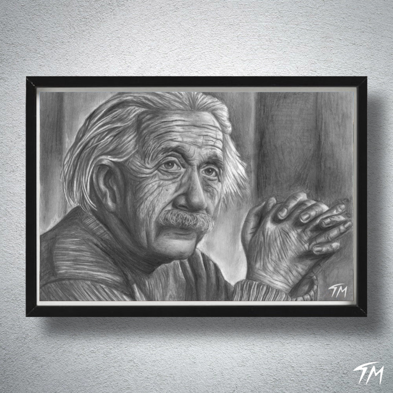 EINSTEIN - Fine Art Print - Tommy Manning Art